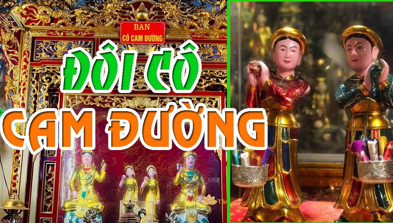 Trang phục và các nghi lễ tại đền cô đôi cam đường
